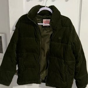 Levi’s corduroy puffer jacket